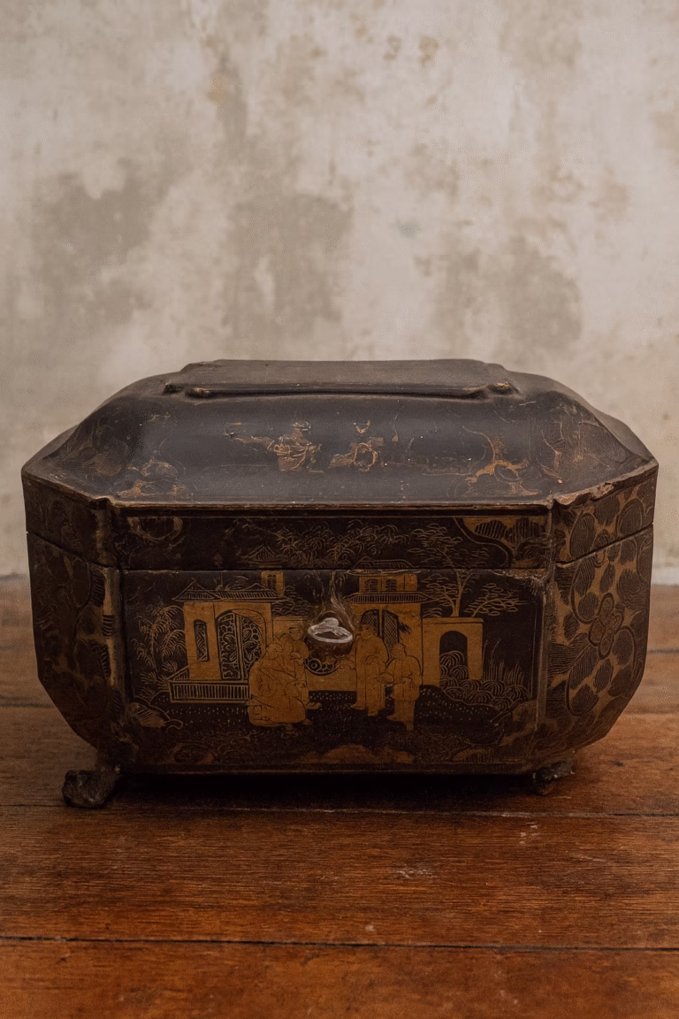 Caja de Té Laca S XIX