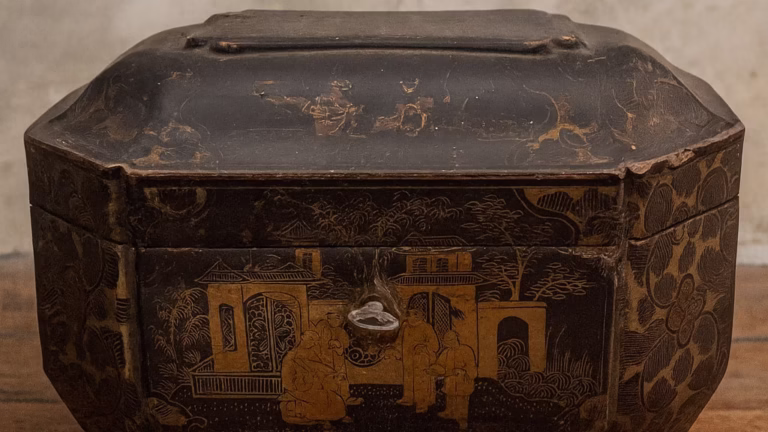 Caja de Té Laca S XIX