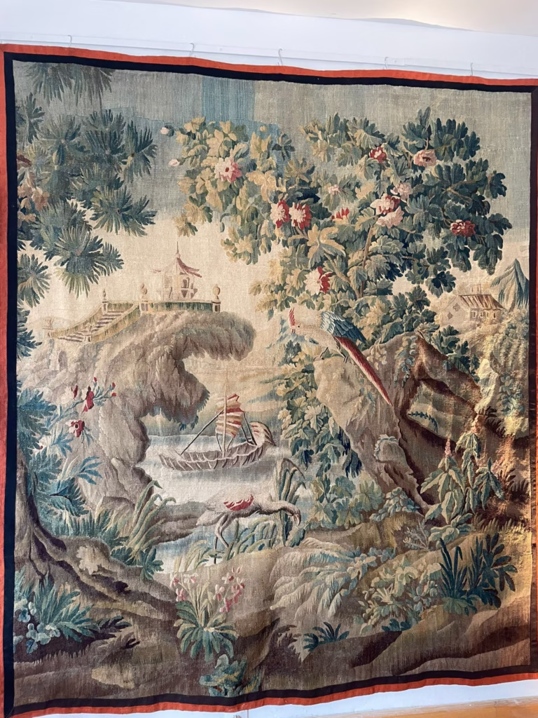 Tapiz aubusson S. XVIII Isabel Martínez Antiguedades