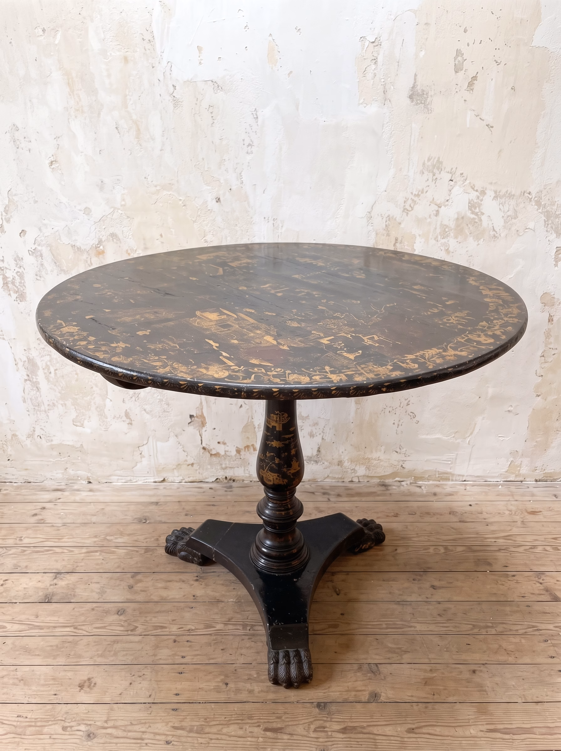 Gueridon chinoiseries. Inglaterra C. 1820 #4630